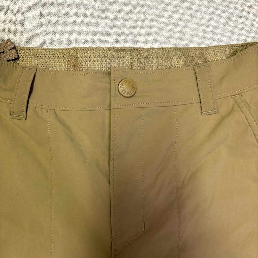 The North Face Boy Large 14-16 Tan Nylon Dry Fast Pants Lightweight Summer - Picture 3 of 6